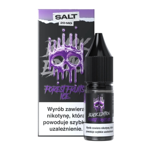 Liquid Dark Line Black Salt 10ml - Forest Fruits Ice 20mg