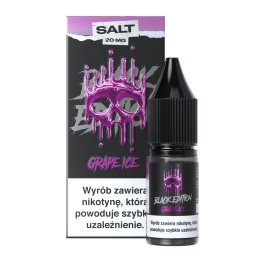 Liquid Dark Line Black Salt 10ml - Grape Ice 20mg