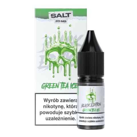 Liquid Dark Line Black Salt 10ml - Green Tea Ice 20mg