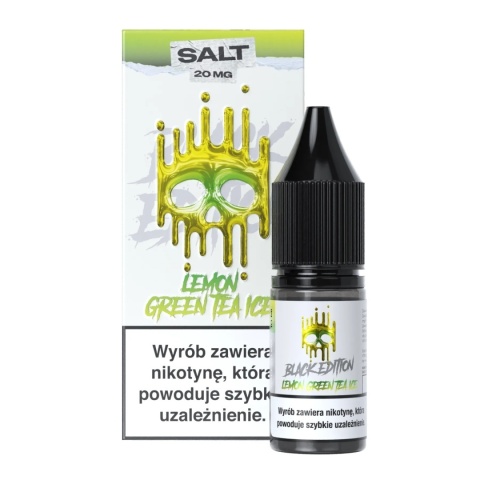 Liquid Dark Line Black Salt 10ml - Lemon Green Tea Ice 20mg