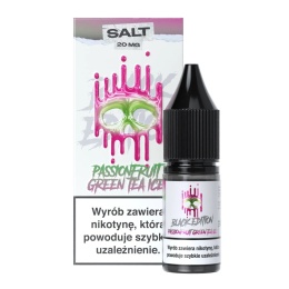 Liquid Dark Line Black Salt 10ml - Passionfruit Green Tea Ice 20mg