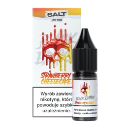 Liquid Dark Line Black Salt 10ml - Strawberry Cheesecake 20mg