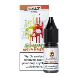 Liquid Dark Line Black Salt 10ml - Strawberry Green Tea Ice 20mg