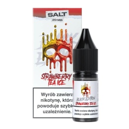 Liquid Dark Line Black Salt 10ml - Strawberry Tea Ice 20mg