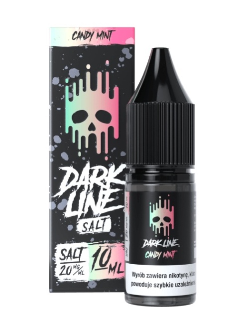 Liquid Dark Line Salt 10ml - Candy Mint 20mg