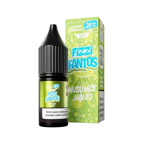 Liquid Fizzy Fantos Salt 10ml - Musujące Jabłko 20mg