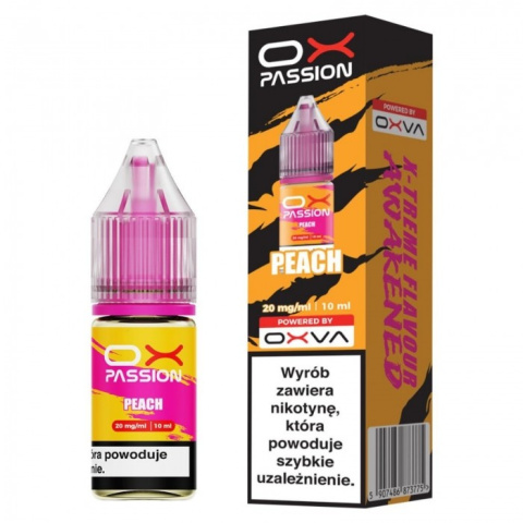 Liquid OX Passion 10ml Peach 20mg Liquid OX Passion 10ml Peach 20mg