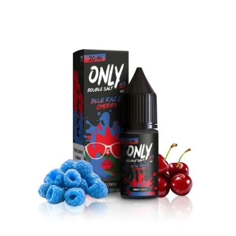 Liquid Only Double Salt 10ml - Blue Razz Cherry 20mg