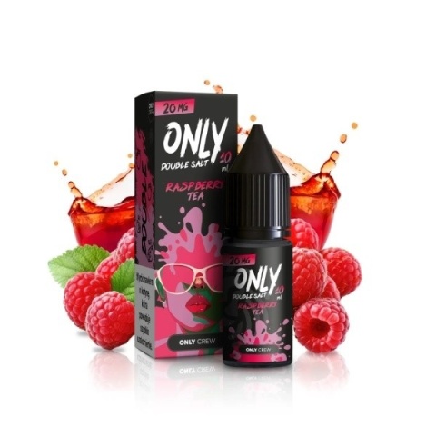 Liquid Only Double Salt 10ml - Raspberry Tea 20mg