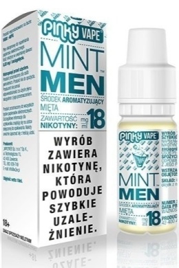 Liquid Pinky Vape - Mintmen 18mg 10ml