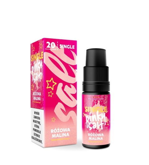 Liquid Pinky Vape Salt - 10ml Różowa Malina 20mg