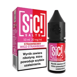 Liquid Sic Salts 10ml - Strawberry Wild Strawberry 20mg