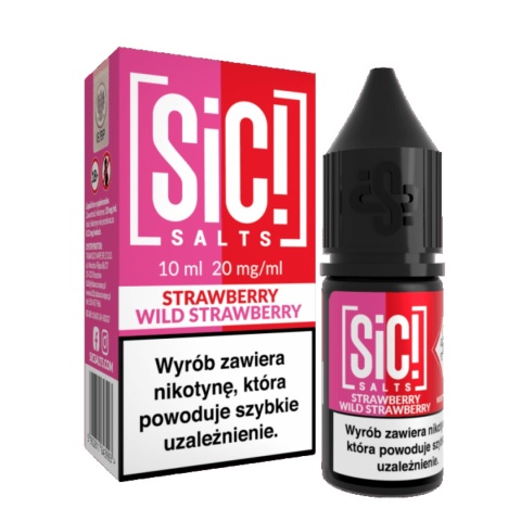 Liquid Sic Salts 10ml - Strawberry Wild Strawberry 20mg