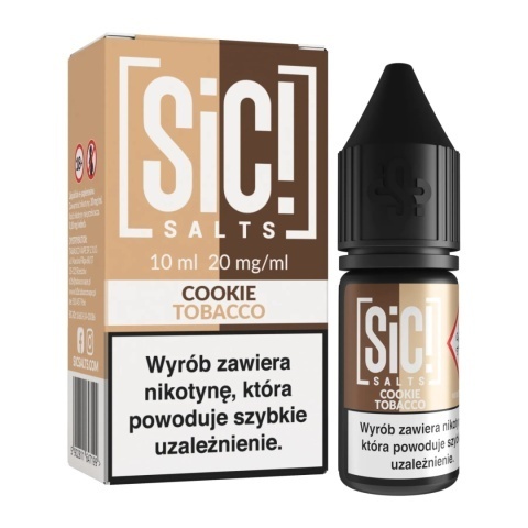 Liquid Sic Salts 10ml Cookie Tobacco 20mg
