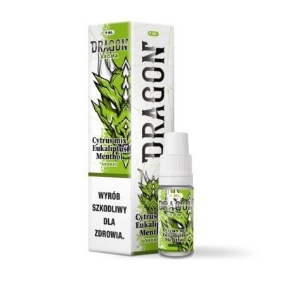 Longfill DRAGON Fresh 9/10ml Cytrus Mix Eukaliptus Menthol