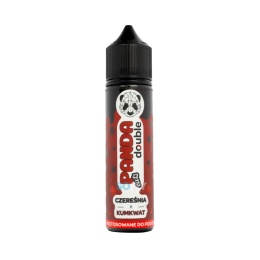 Longfill Panda Double 10/60 ml - Czereśnia Kumkwat