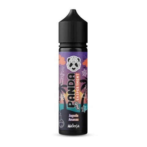 Longfill Panda Malezja 10/60 ml - Jagoda Ananas Longfill Panda Malezja 10/60 ml - Jagoda Ananas