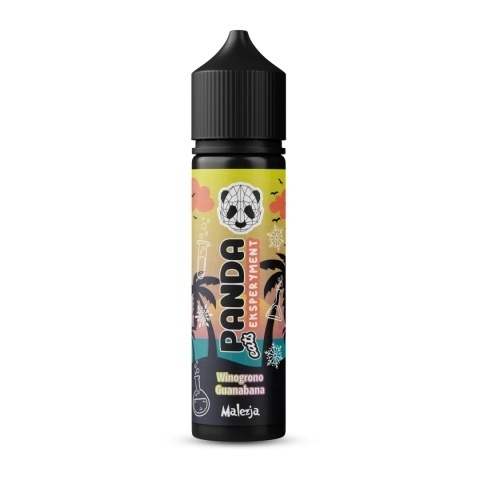 Longfill Panda Malezja 10/60 ml - Winogrono Guanabana