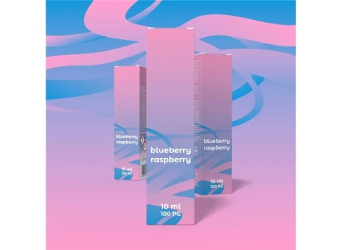 Longfill VBar VJuice 10/60ml - Blueberry Raspberry