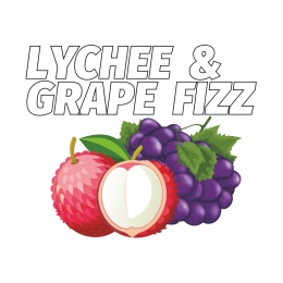 LYCHEE AND GRAPE FIZZ FLAVOUR – Inawera 10ml