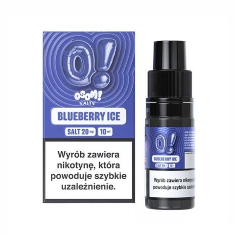 LIQUID OSOM! SALTS - BLUEBERRY ICE 10ML 20MG