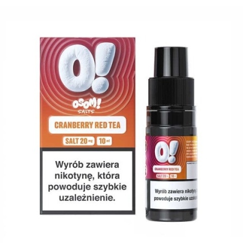 LIQUID OSOM! SALTS - CRANBERRY RED TEA 10ML 20MG
