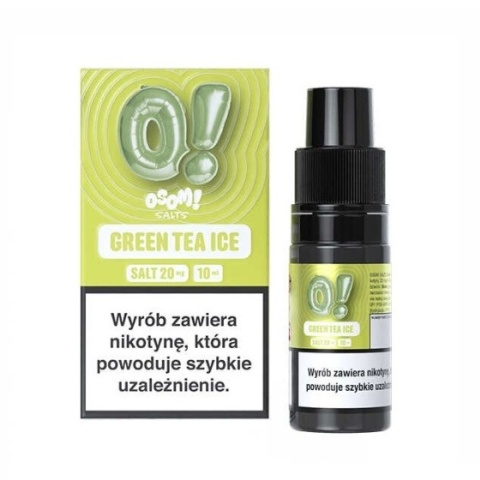 LIQUID OSOM! SALTS - GREEN TEA ICE 10ML 20MG