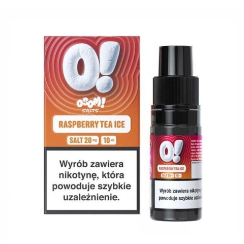 LIQUID OSOM! SALTS - RASPBERRY TEA ICE 10ML 20MG