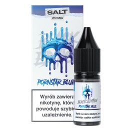 Liquid Dark Line Black Salt 10ml - Pornstar Blue 20mg