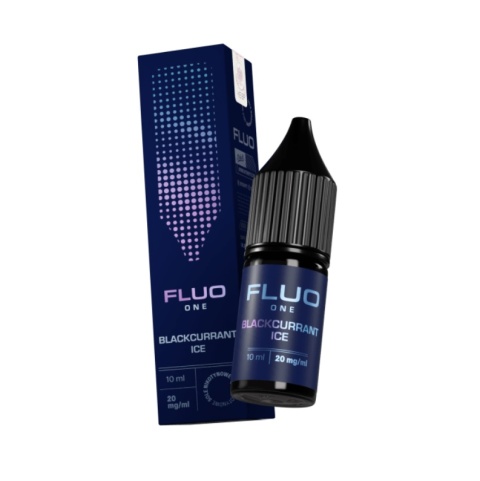 Liquid Fluo Salt One 20mg 10ml Blackcurrant Ice