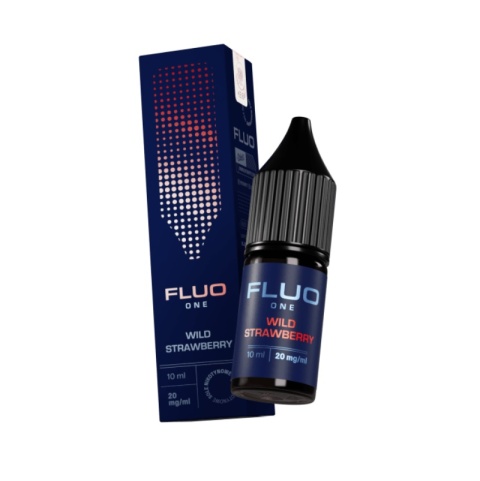 Liquid Fluo Salt One 20mg 10ml Wild Strawberry Ice