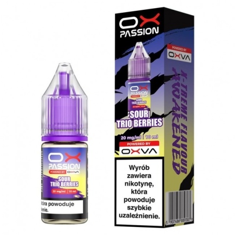 Liquid OXVA OX Passion 10ml Sour Trio Berries 20mg