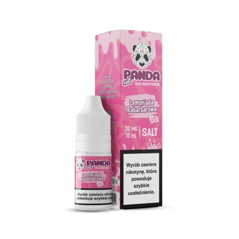 Liquid Panda Salt 10ml 20mg Lemoniada Rabarbarowa Ice