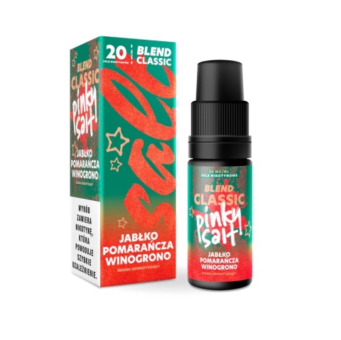 Liquid Pinky Salt 20mg 10ml - Pomarańcza Jabłko Winogrono