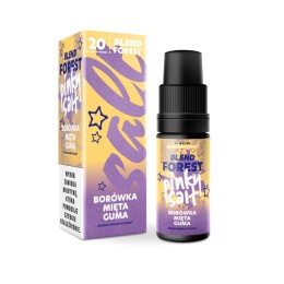 Liquid Pinky Vape Salt - 10ml Borówka Mięta Guma Balonowa 20mg