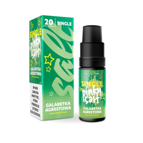 Liquid Pinky Vape Salt - 10ml Galaretka Agrestowa 20mg