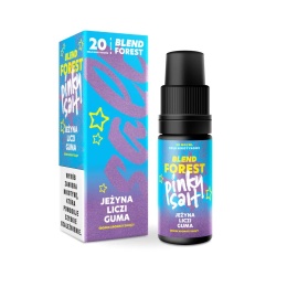 Liquid Pinky Vape Salt - 10ml Jeżyna Liczi Guma Balonowa 20mg