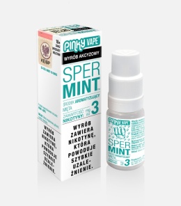 Liquid Pinky Vape - Spermint 3mg 10ml