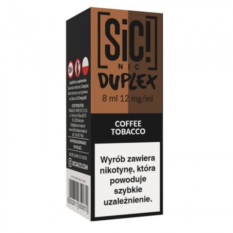Liquid SIC! NIC 8ml Coffee Tobacco 12mg
