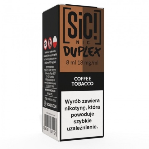 Liquid SIC! NIC 8ml Coffee Tobacco 18mg
