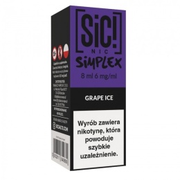 Liquid SIC! NIC 8ml Grape Ice 6mg