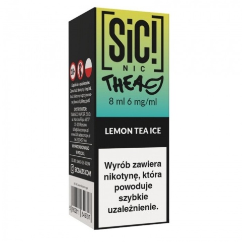 Liquid SIC! NIC 8ml Lemon Tea Ice 6mg
