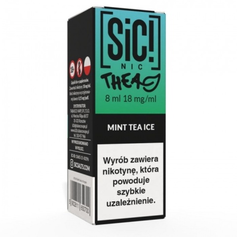 Liquid SIC! NIC 8ml Mint Tea Ice 18mg