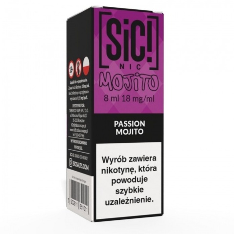 Liquid SIC! NIC 8ml Passion Mojito 18mg