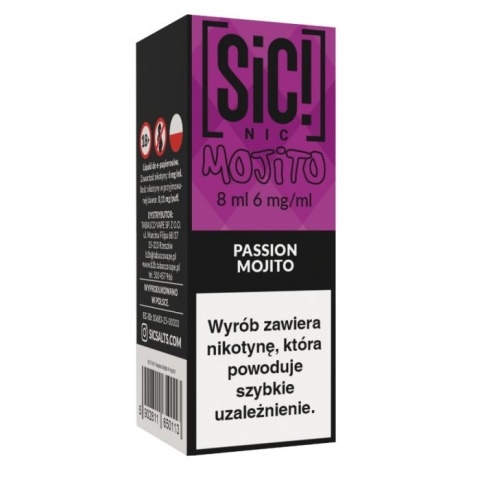 Liquid SIC! NIC 8ml Passion Mojito 6mg