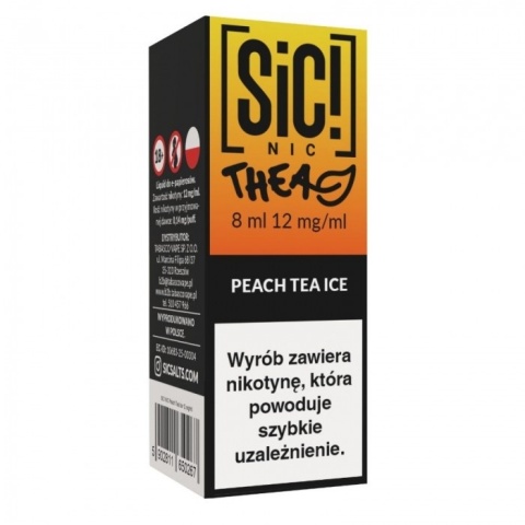 Liquid SIC! NIC 8ml Peach Tea Ice 12mg