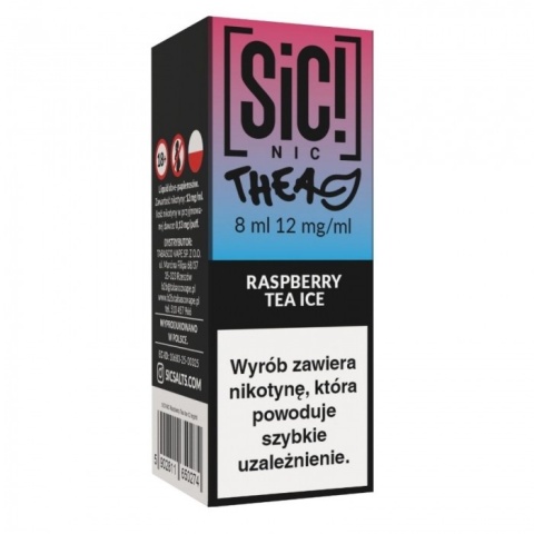 Liquid SIC! NIC 8ml Raspberry Tea Ice 12mg