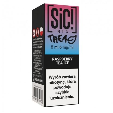 Liquid SIC! NIC 8ml Raspberry Tea Ice 6mg