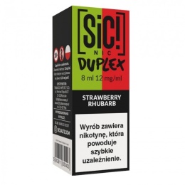 Liquid SIC! NIC 8ml Strawberry Rhubarb 12mg