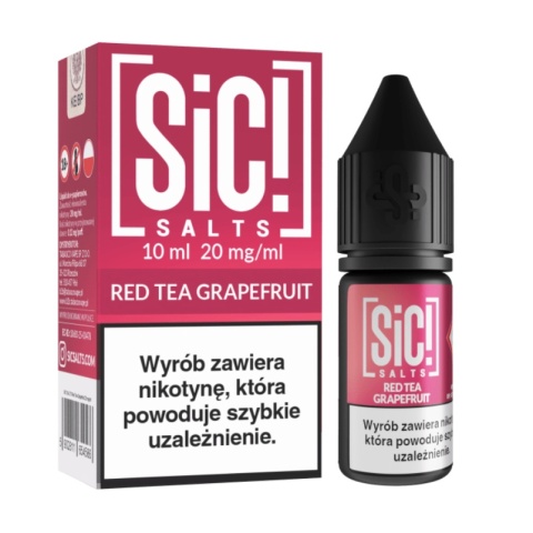 Liquid SIC! THEA 10ml - Red Tea Grapefruit 20mg